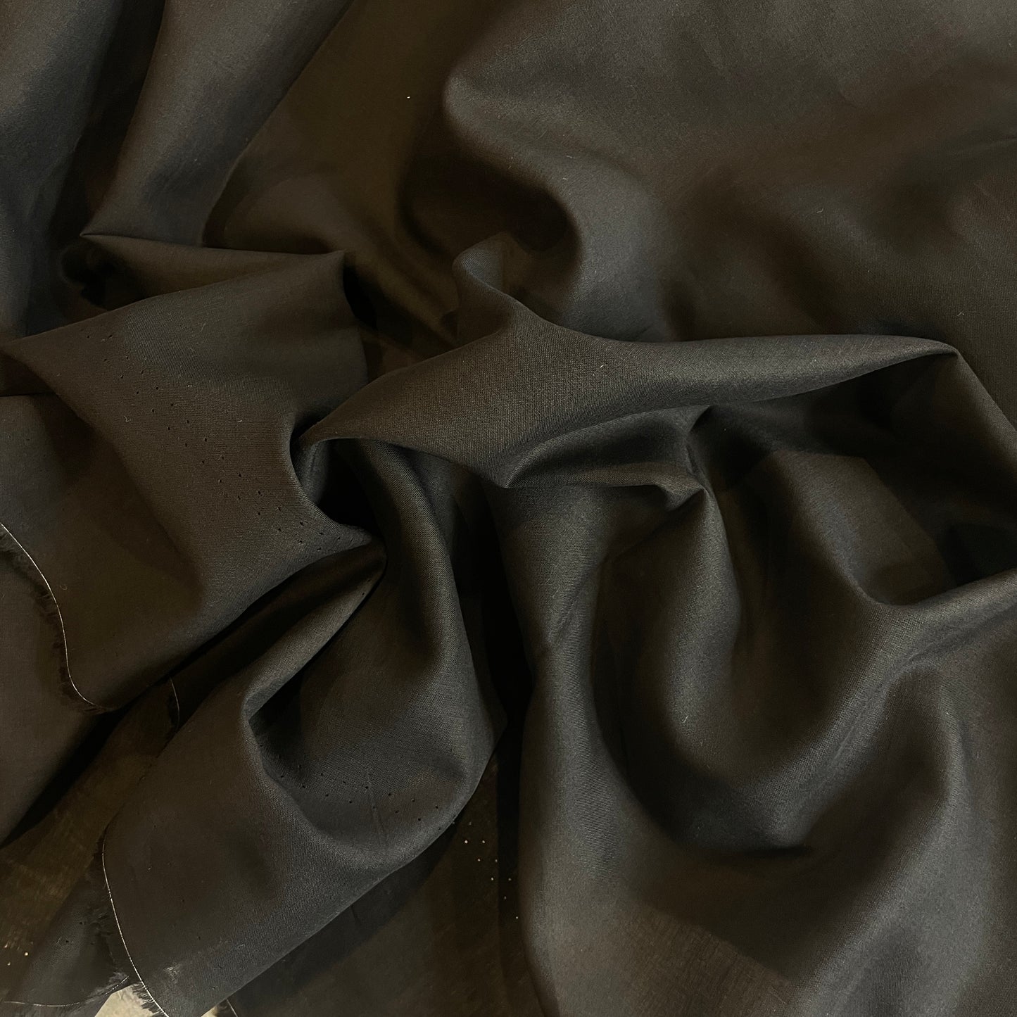 Mya black Cotton Voile