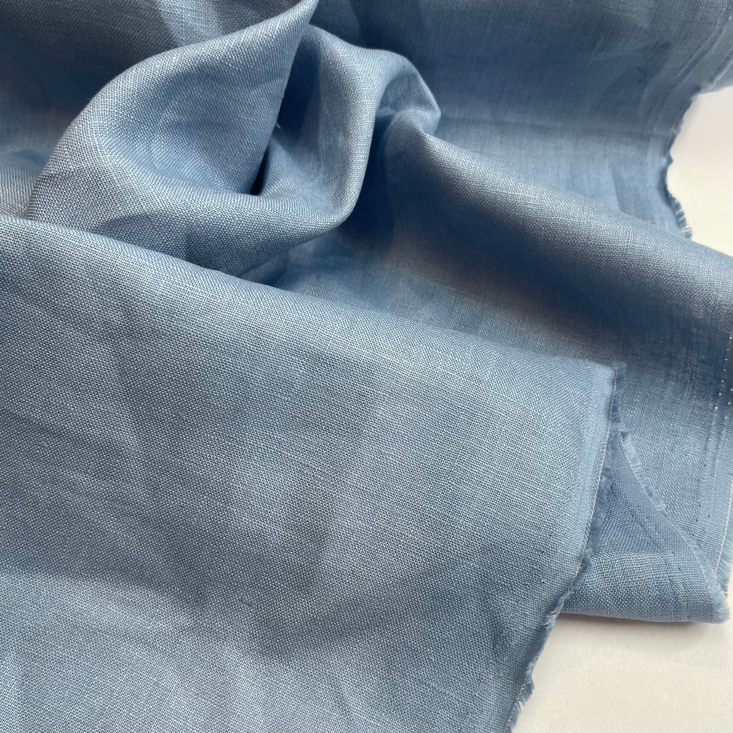 Delph Blue Mid Weight Linen