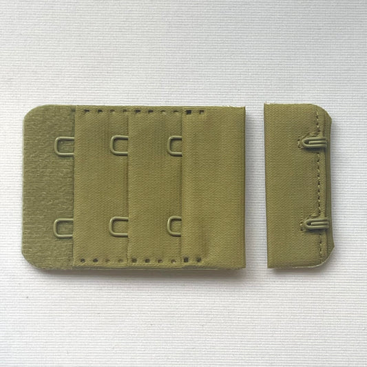 Olive 38mm 2 Hook Bra Back