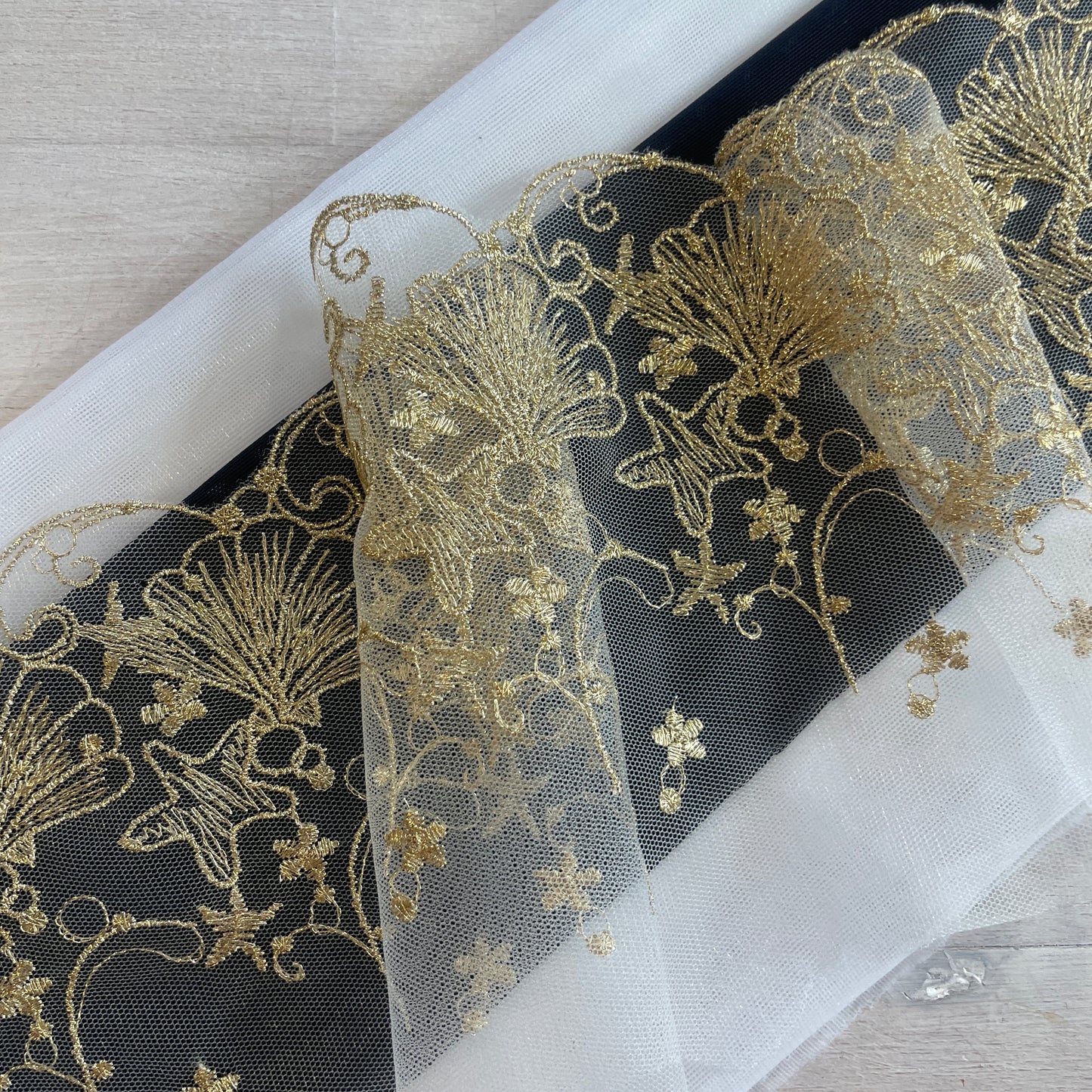 Gold fans wired bra kit