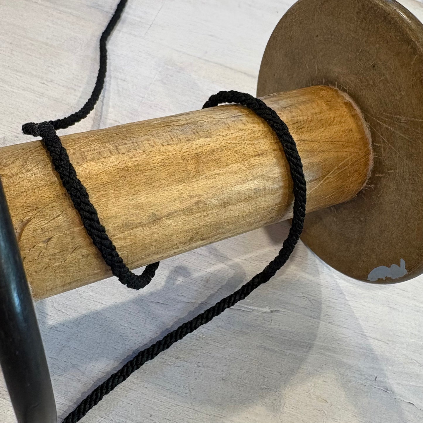 Casey Black Braided Cord