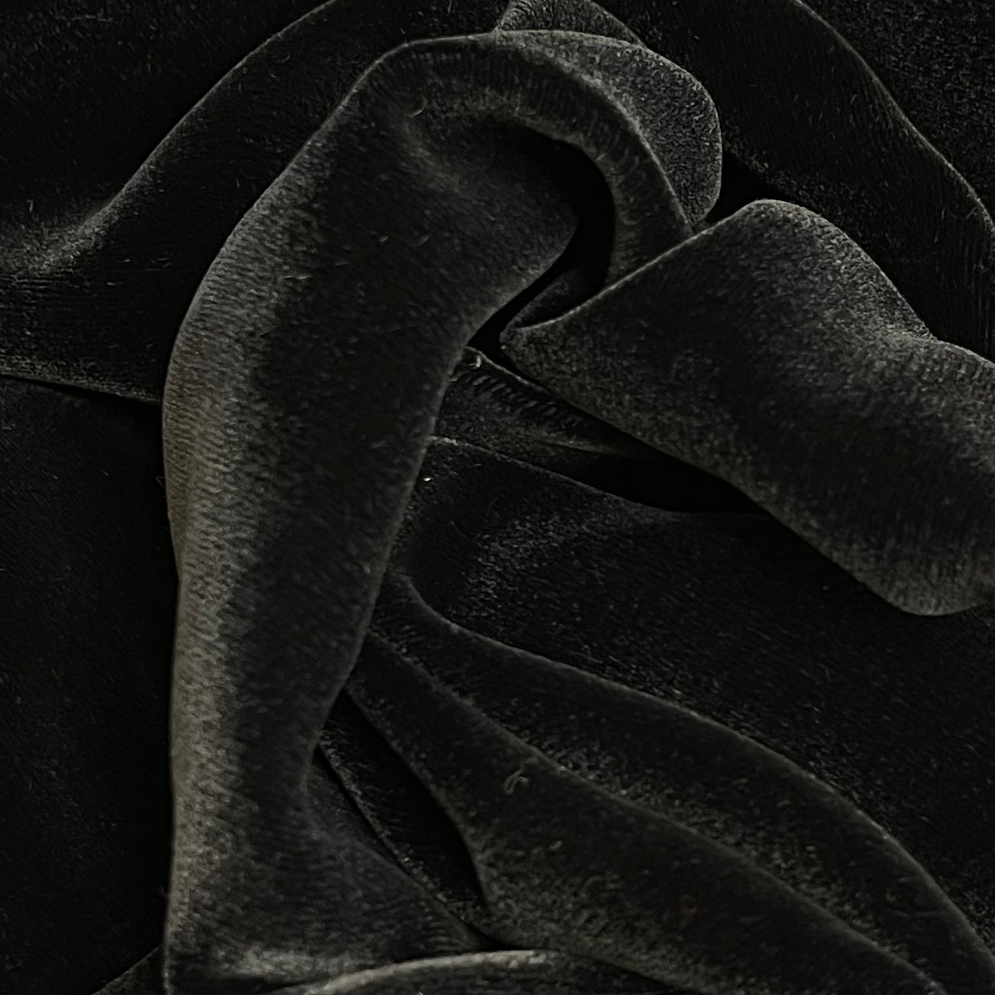 Opulence Black Plush Velvet