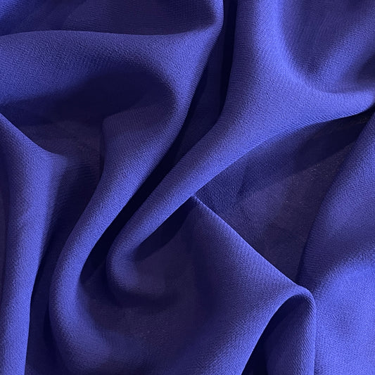 Royal stretch viscose double georgette