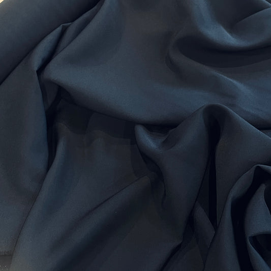 Deep Navy crepe de chine