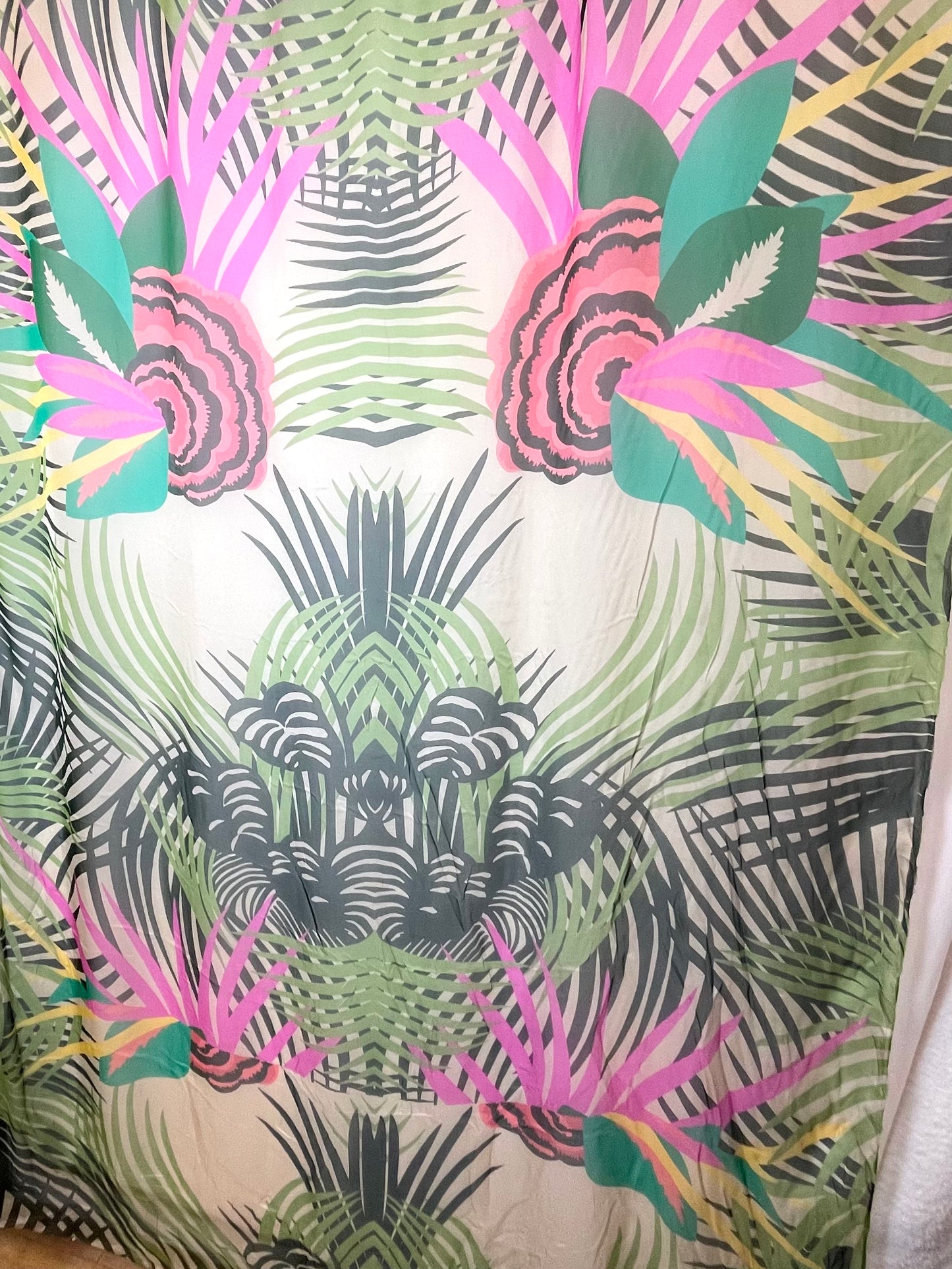 2mtr ALBERTA FERRETTI Jungle Silk Chiffon Panels