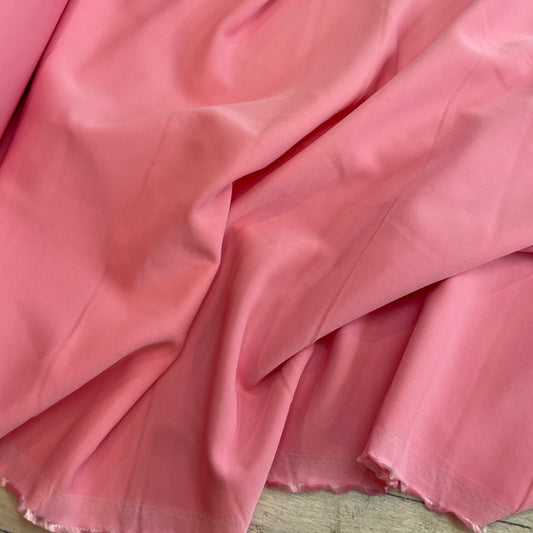 Candy pink  Luxe Viscose Stretch Suiting