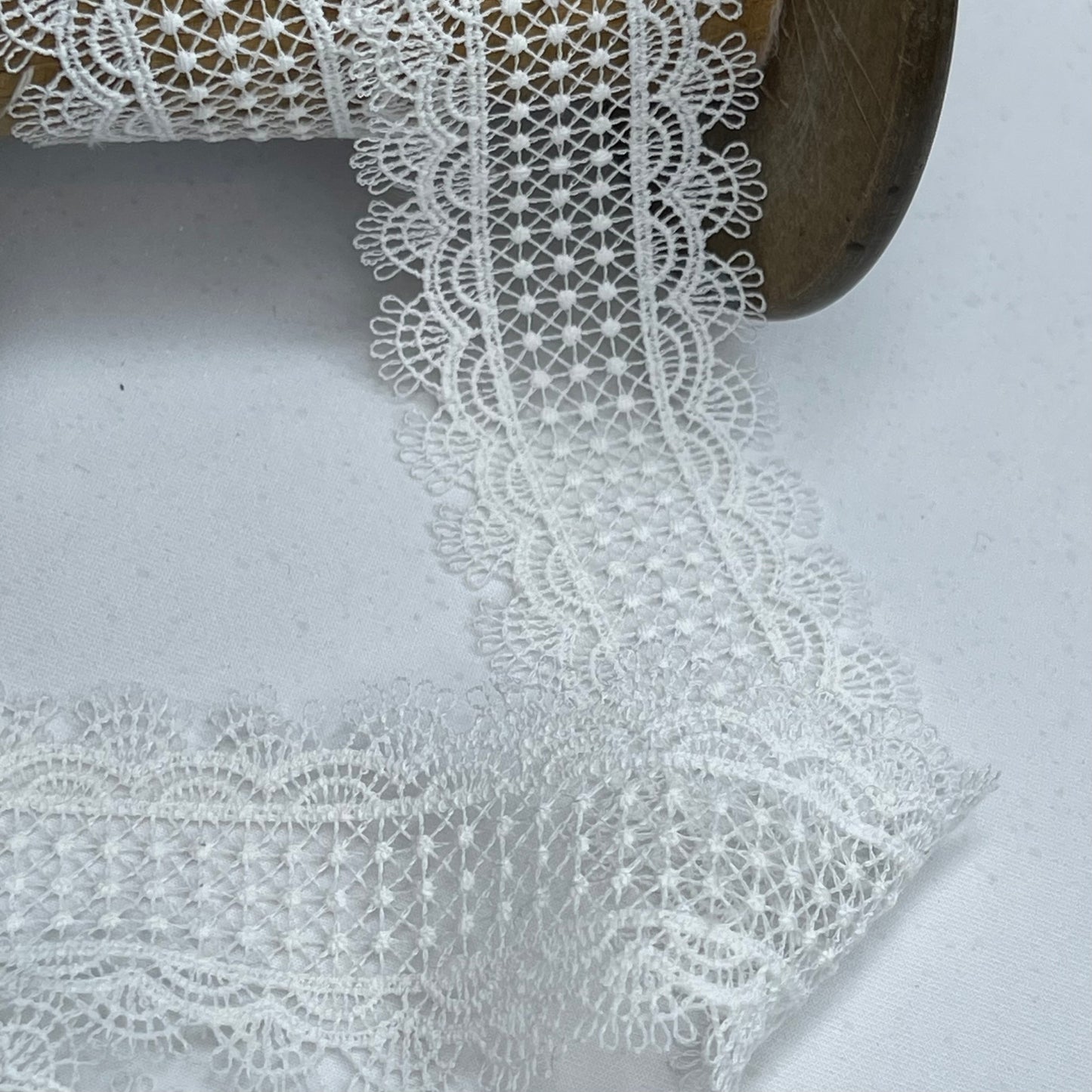 Rochelle White Insertion Lace