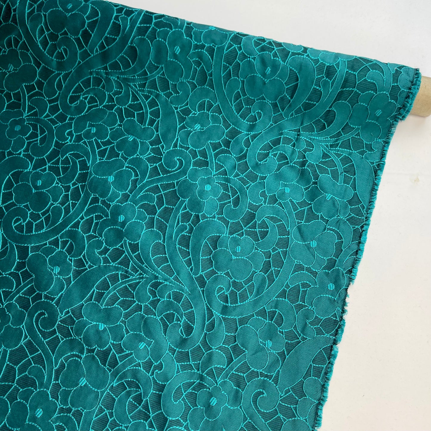 DOLCE AND GABBANA trellis jade Brocade