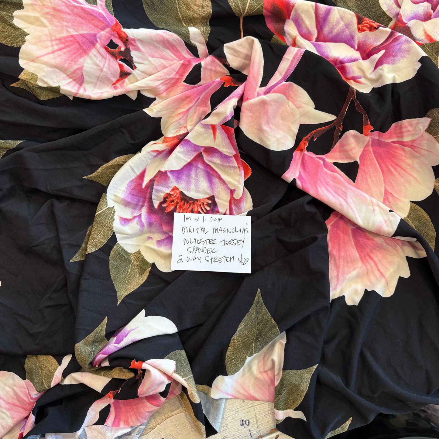1m Digital Magnolias Jersey