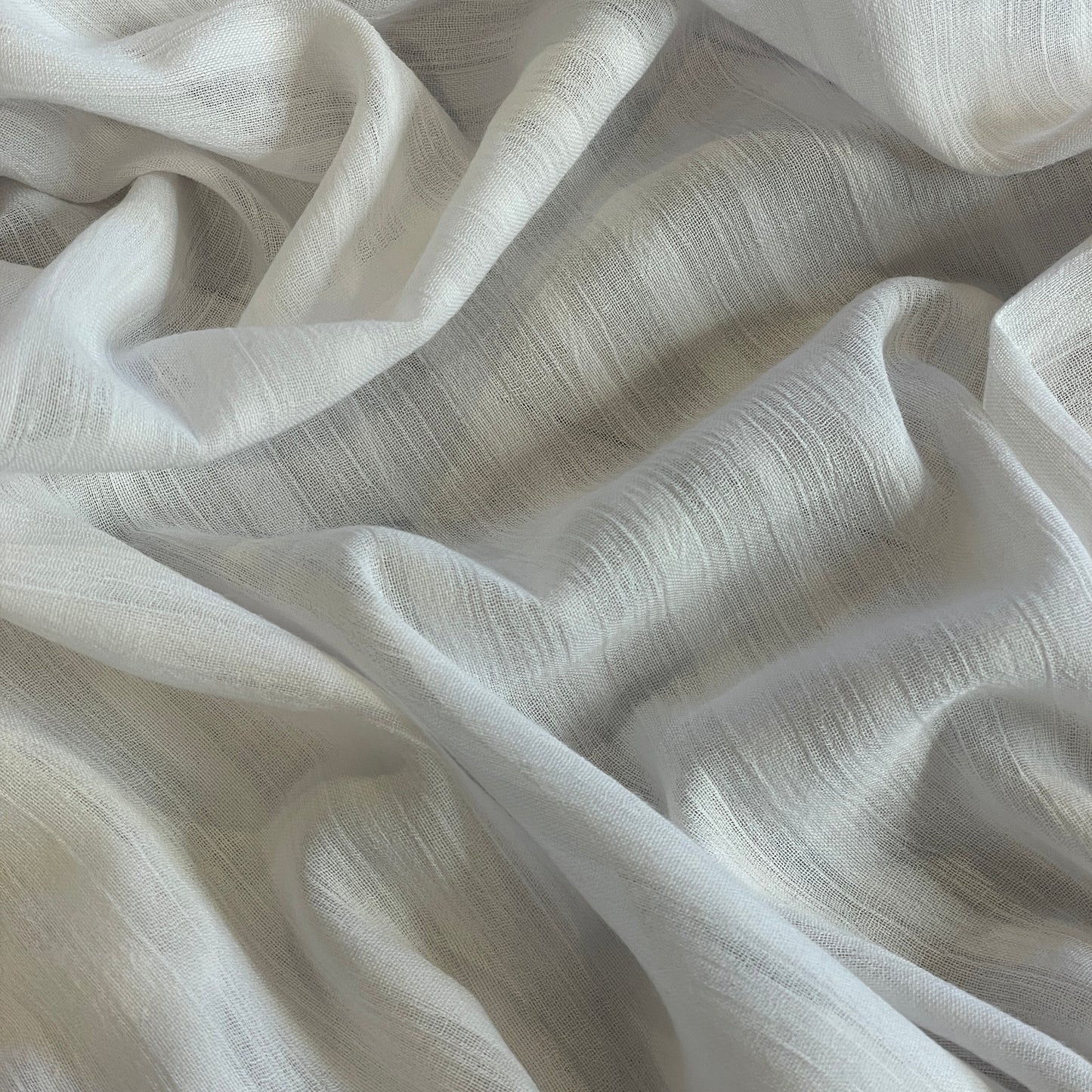 Cyprus white stripe cheesecloth