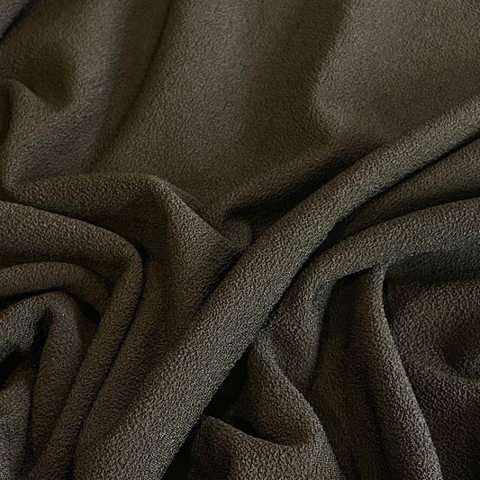 Sydney black heavy crepe jersey