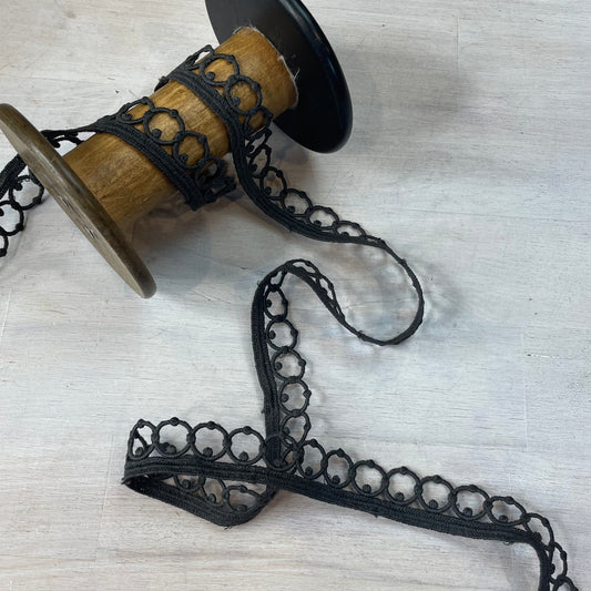 Circles chain Charcoal Edge Trim