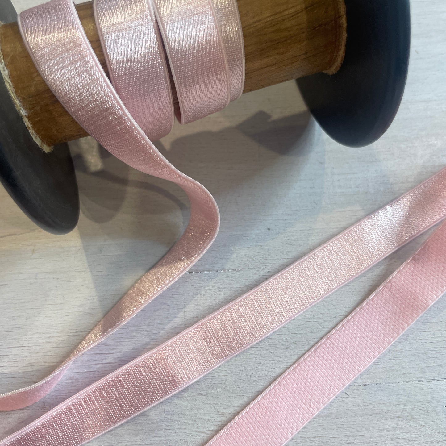 ballet pink 15mm Satin Strapping