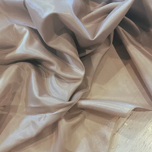 pale mocha acetate dress lining