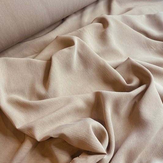 Sand dunes textured crepe de chine