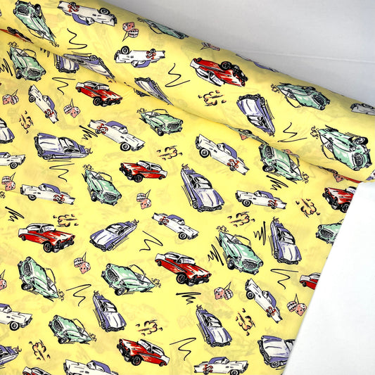 LADY MCELROY Vintage Rally Cotton Poplin