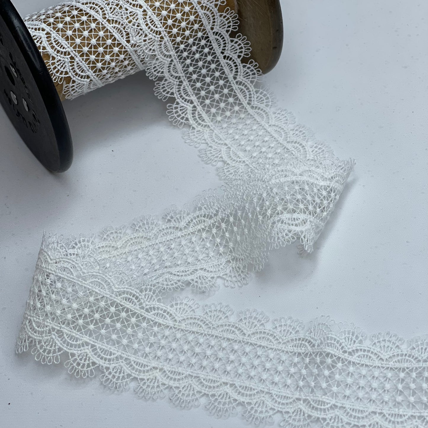 Rochelle White Insertion Lace