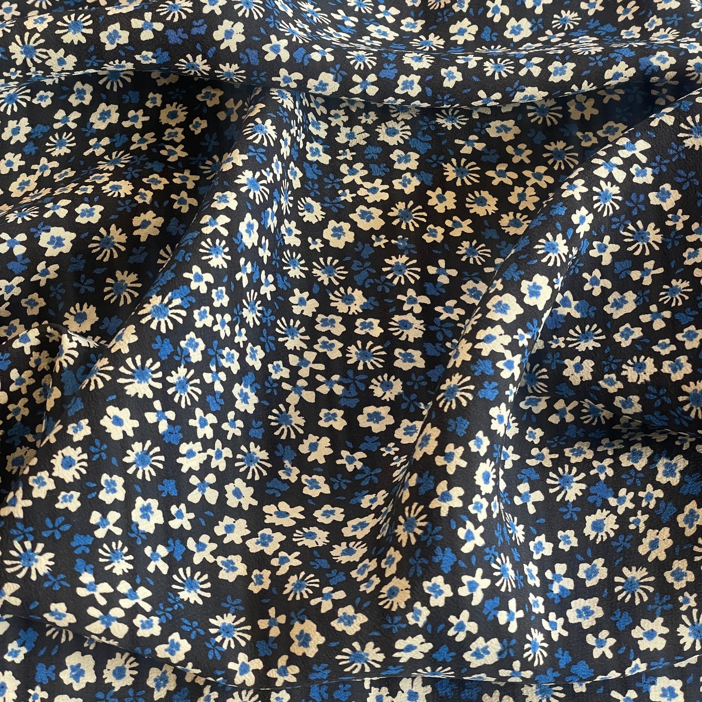Royal petal parade Silk Crepe de Chine