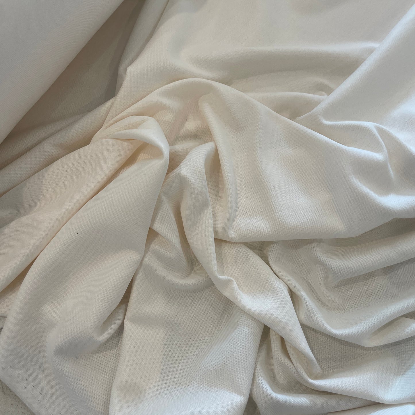 cream super soft modal jersey