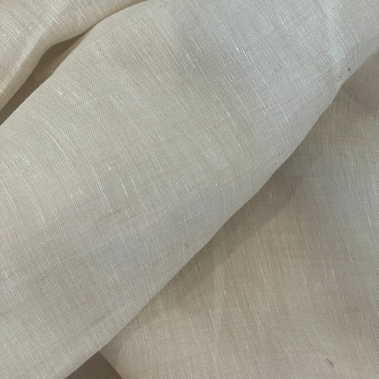 Charlie cream lightweight linen