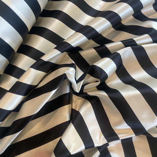 Montmartre stripe satin