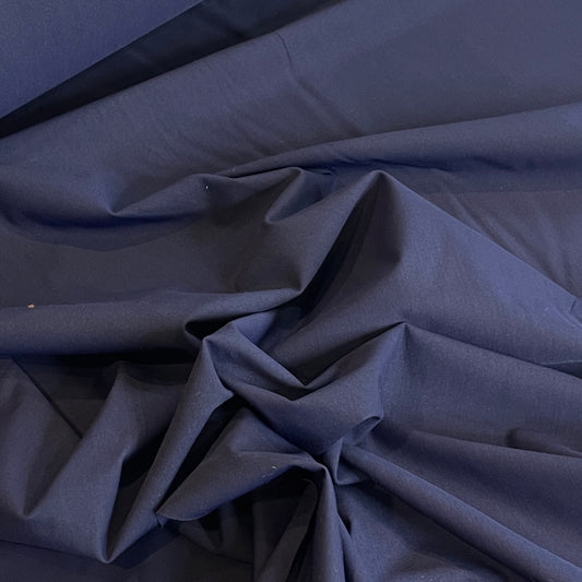 Navy lightweight matte spandex
