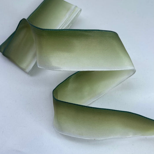 3mtrs Apple Ombré French Wired Taffeta Ribbon