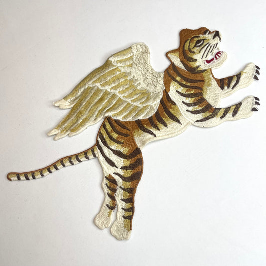 Flying Tiger Sew-On Motif