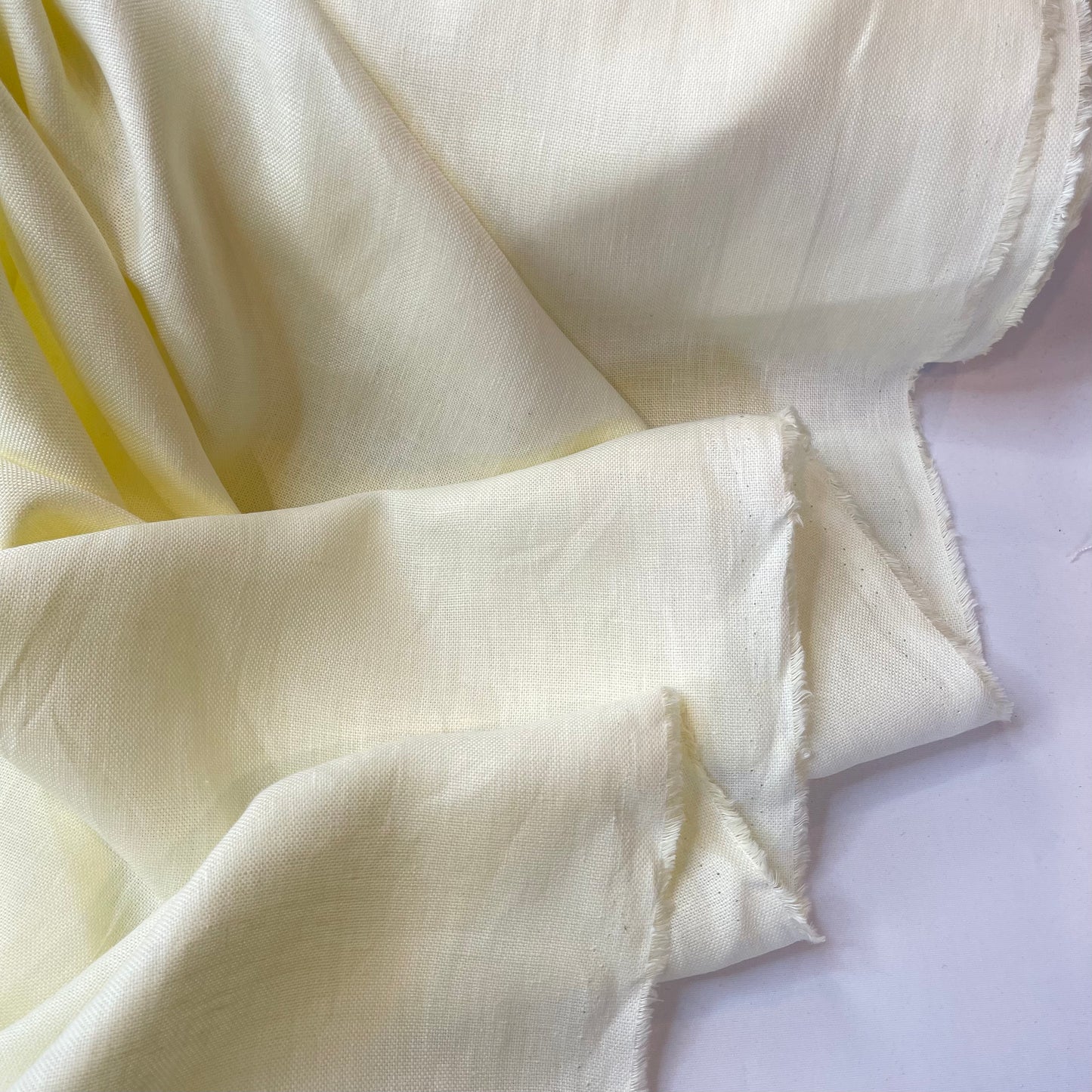 Lemon Sorbet Organic Linen