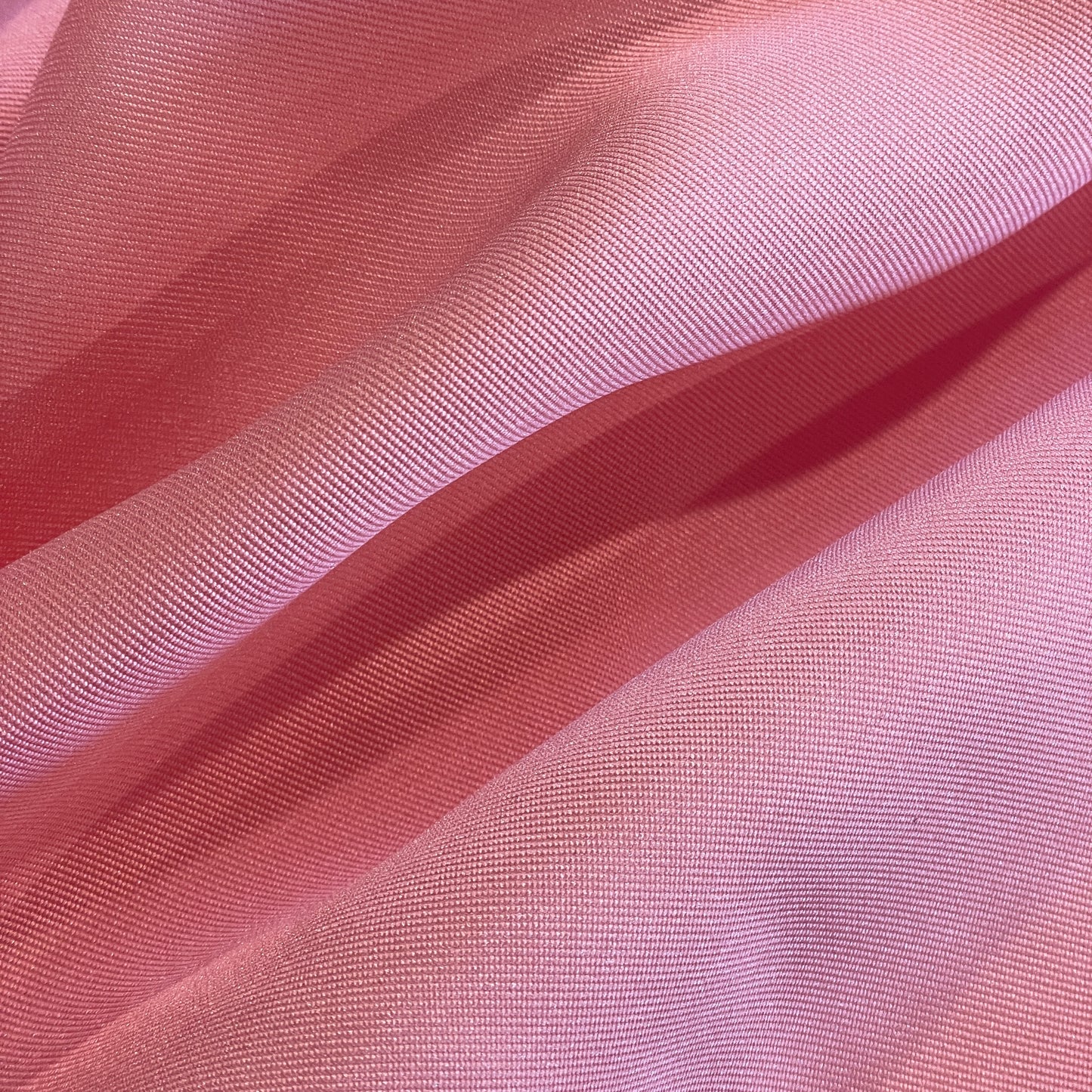 Neon pink twill satin