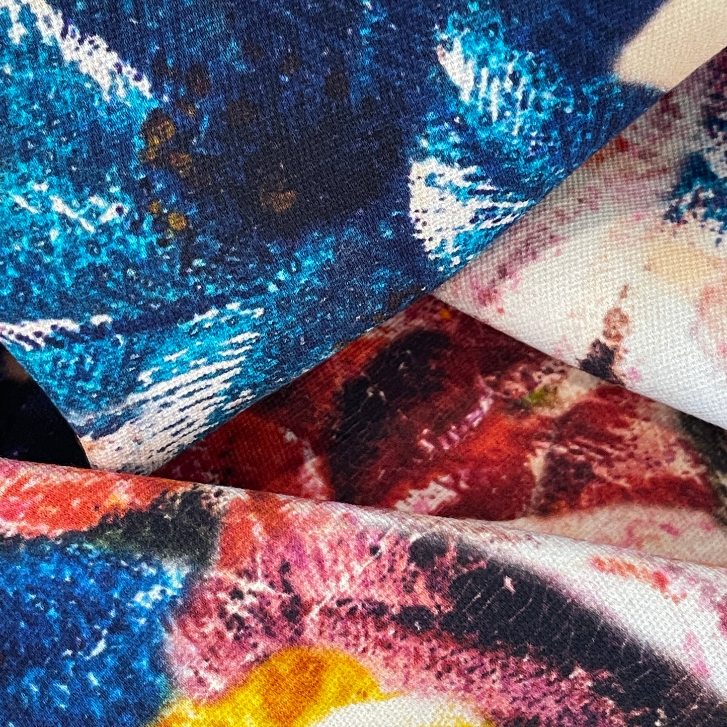 Wild bloom bouquet stretch viscose