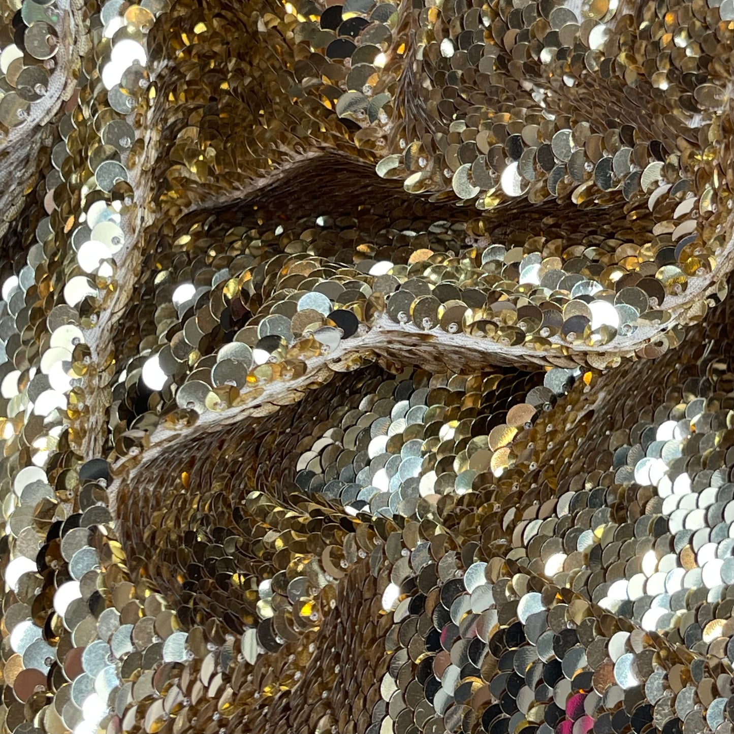 Golden nights sequin jersey