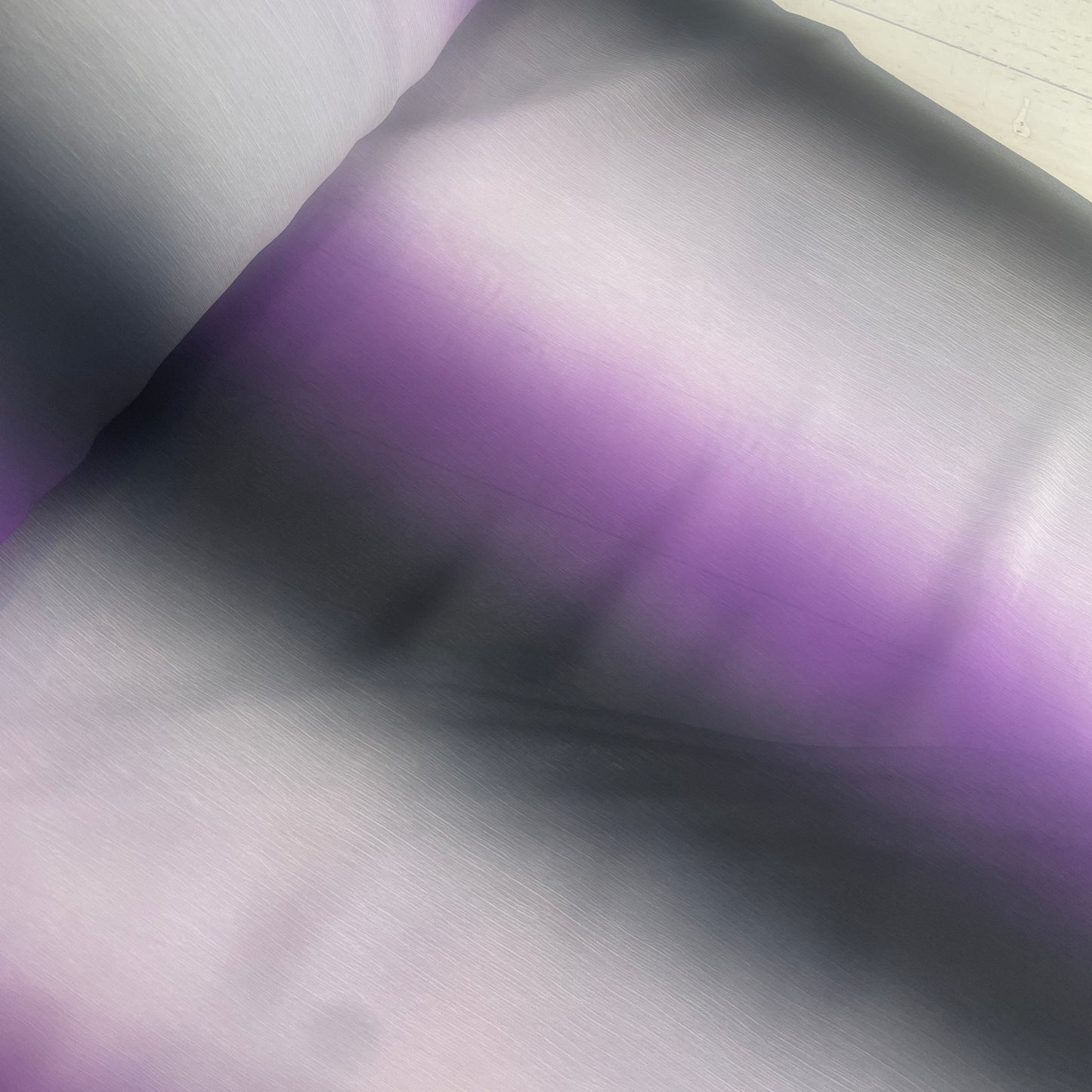 Purple rain veregated georgette