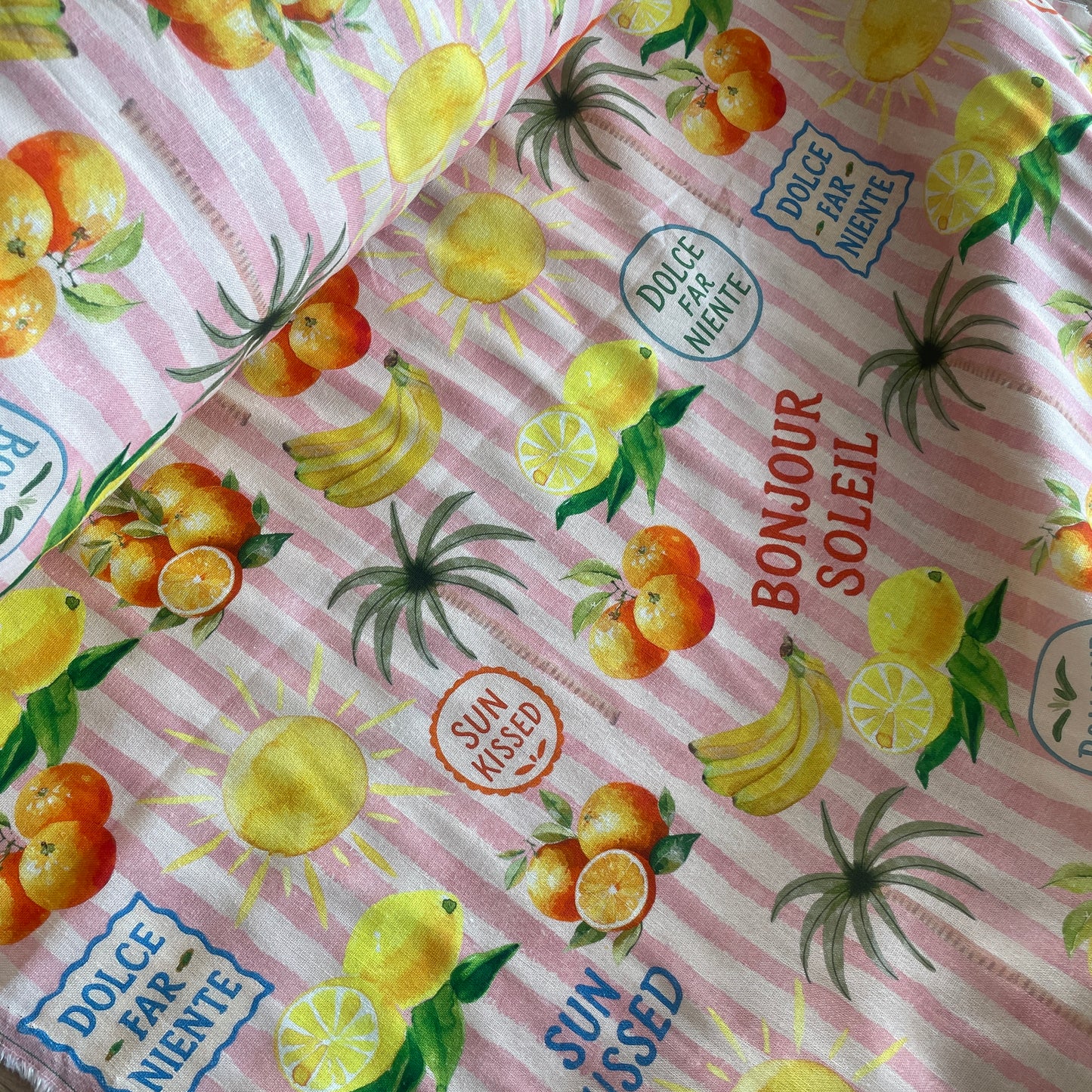 Soleil linen viscose