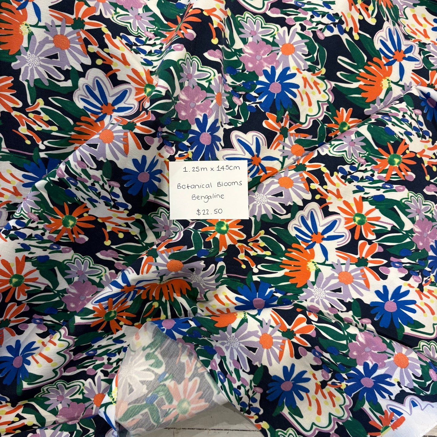 1.25m Botanical Blooms Bengaline