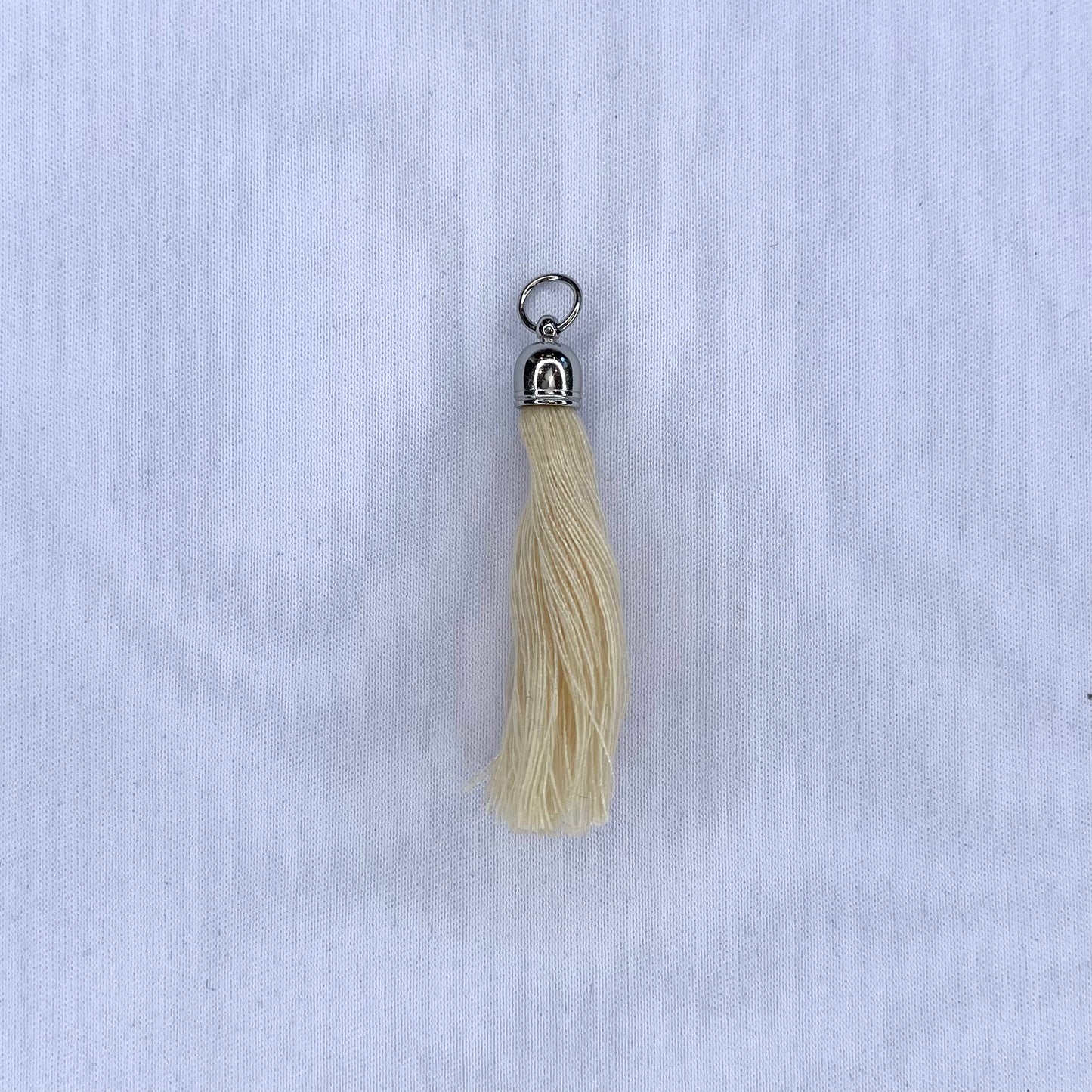 Silver / Cream Tassle