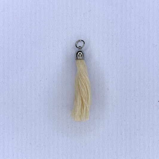 Silver / Cream Tassle