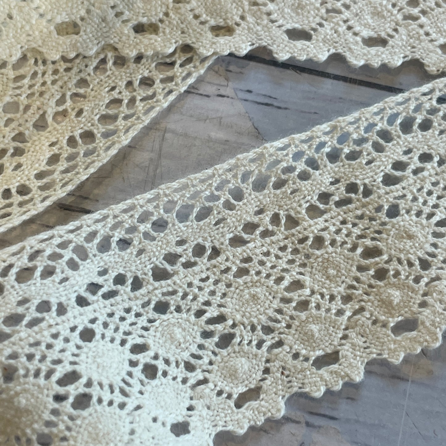 Maeve cotton crochet lace