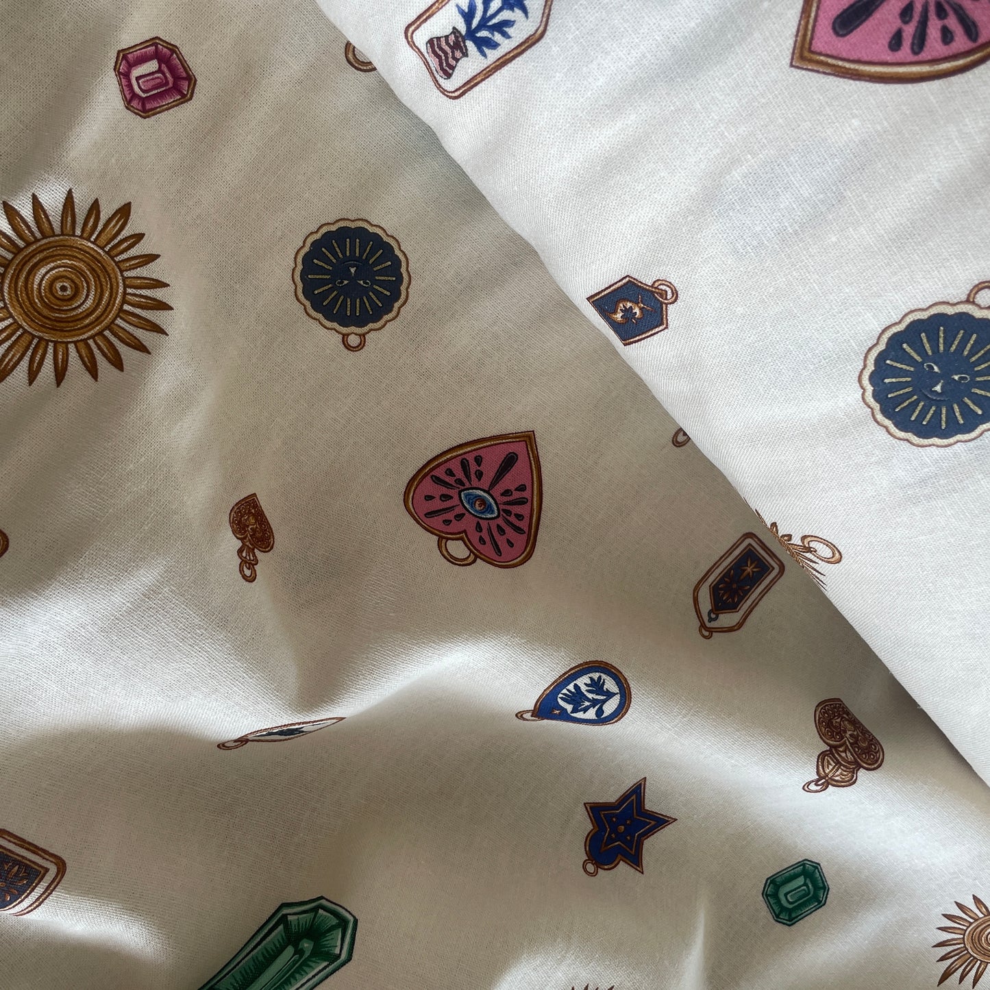 Jewel  linen viscose