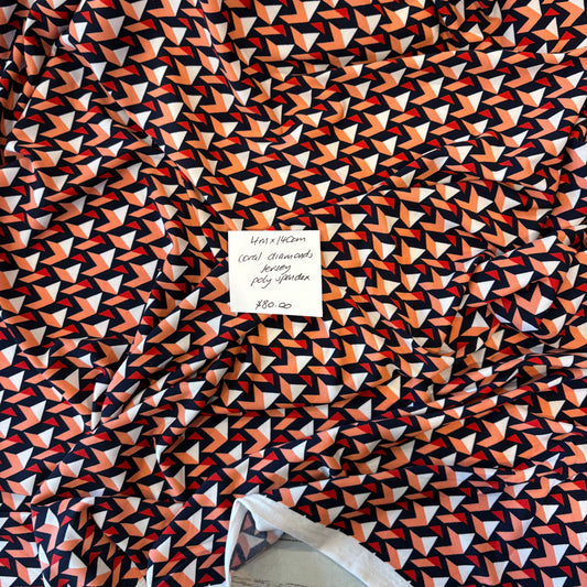 4m Coral Diamonds Jersey