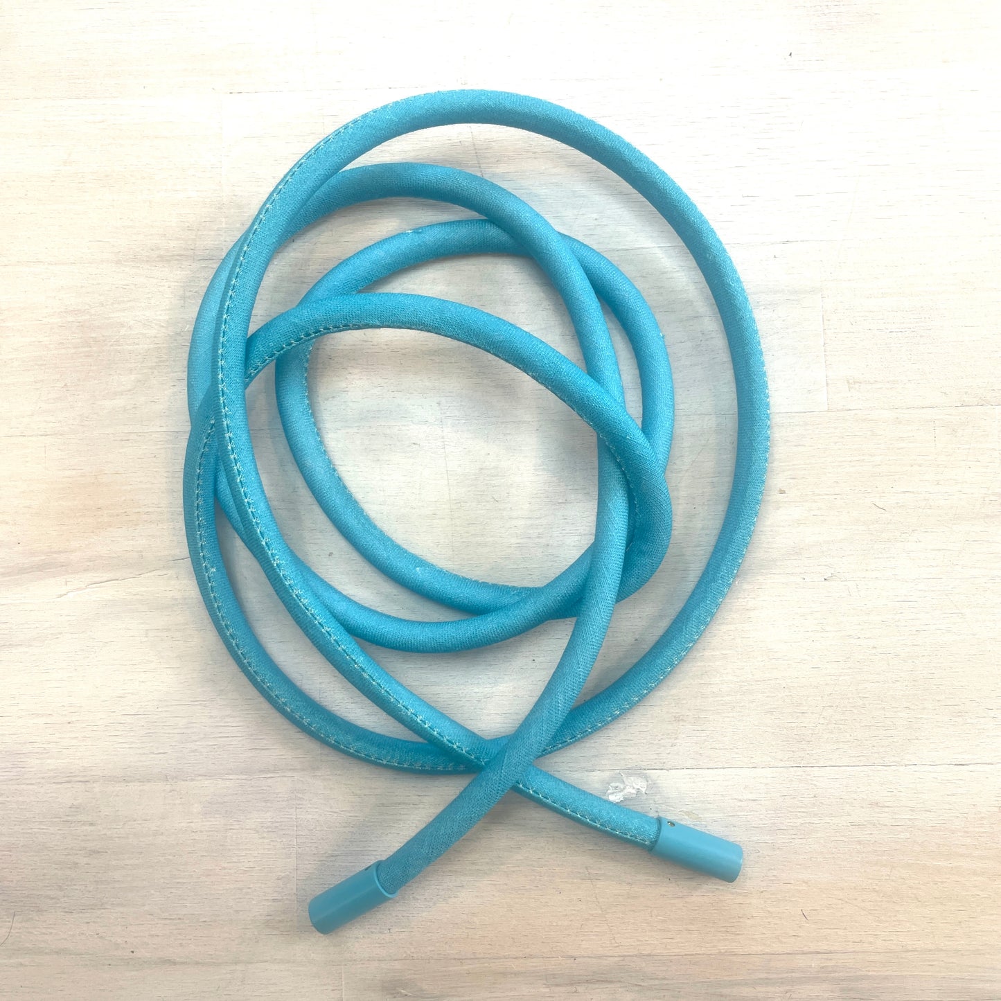 Aqua linen Cord Belt