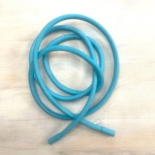 Aqua linen Cord Belt