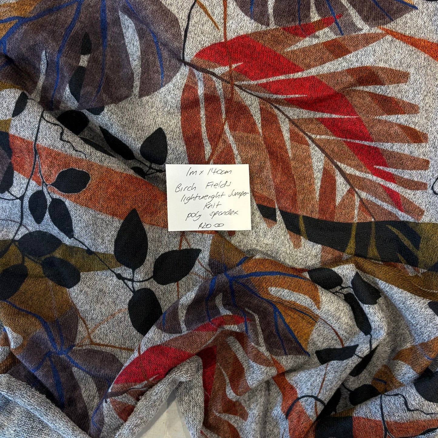 1m Birch Fields Lightweight Jumper Knit