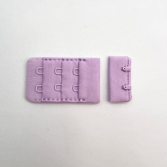 Lavender 32mm 2 Hook Bra Back