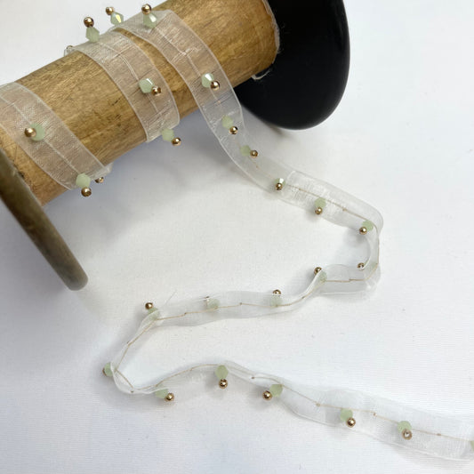 Sea Glass Small Beaded Trim