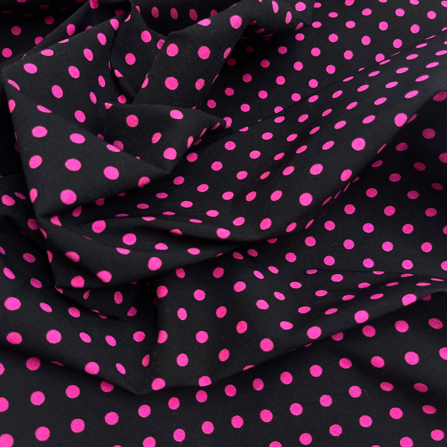 Raspberry Polka Dots Bengaline