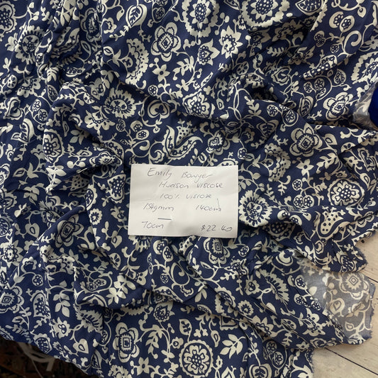 70cm Emily Bowyer Hudson Viscose