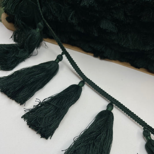 Rainforest Cotton Tassel Trim