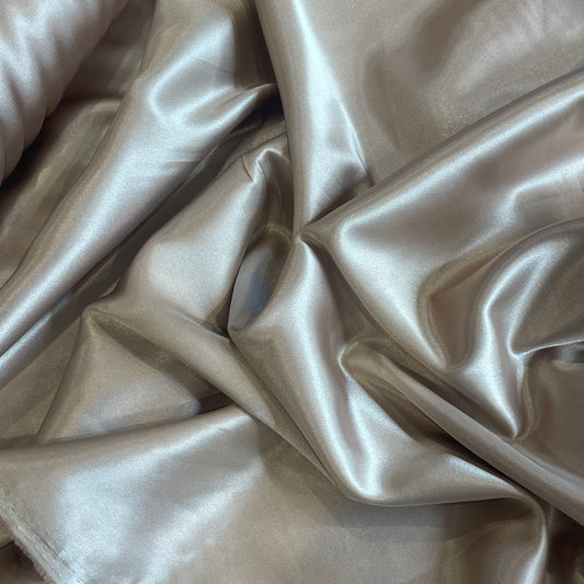 Gill old gold stretch satin