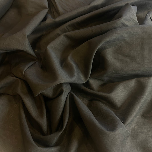 black Cotton Voile